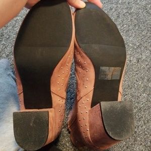Charlotte Russe Shoes - Pink stud booties Charlotte Russe Shoes - Pink stud booties